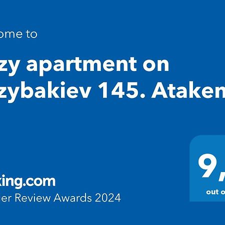 Cozy Apartment On Rozybakiev 145. Atakent Almaty Bagian luar foto